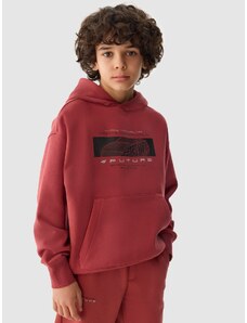 4F Boy's pullover hoodie - red