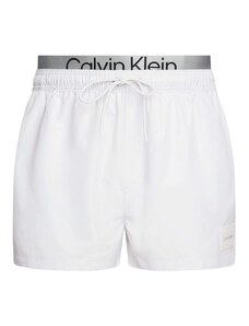 Calvin Klein Swimwear Ujumispüksid hall / must / valge