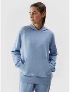 4F Women's pullover hoodie - blue