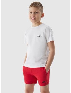 4F Boy's sweat shorts - red