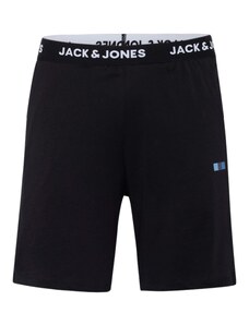 JACK & JONES Pidžaamapüksid 'FRED' meresinine / helesinine / must / valge