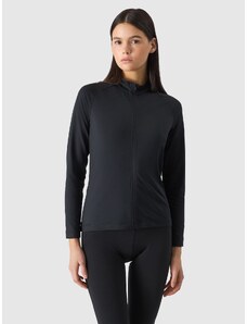4F Women's quick-drying cycling sweatshirt - black
