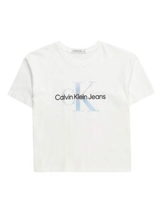 Calvin Klein Jeans Särk 'SERENITY' helesinine / must / valge