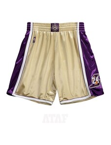 Mitchell & Ness NBA Hall Of Fame Authentic Shorts Los Angeles Lakers 1996-2016 Kobe Bryant Gold