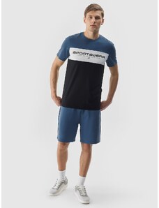 4F Men's sweat shorts - blue