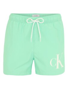 Calvin Klein Swimwear Ujumispüksid heleroheline / valge
