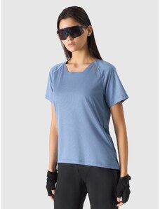 4F Women's quick-drying cycling shirt - blue