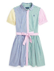 Polo Ralph Lauren Kleit sinine / roheline / roosa / valge