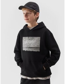 4F Boy's pullover hoodie - black