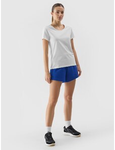 4F Women's sweat shorts - cobalt