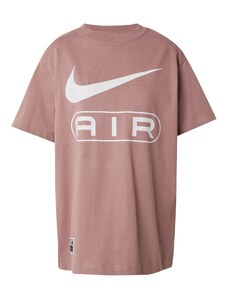 Nike Sportswear Avara lõikega särk 'Air' kahvatulilla / valge