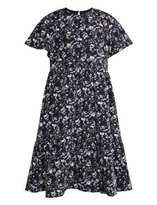 DreiMaster Vintage Kleit beež / tumeroheline / lilla / must