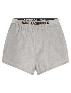 Karl Lagerfeld Ujumispüksid must / hõbe