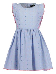 BLUE SEVEN Kleit helesinine / punane