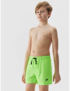 4F Boy's boardshorts beach shorts - lime
