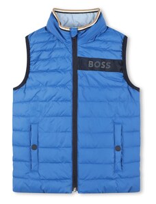 BOSS Kidswear Vest kuninglik sinine / must
