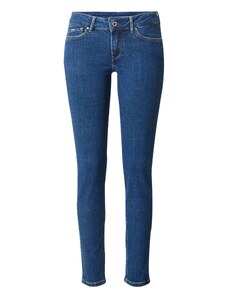 Pepe Jeans Teksapüksid 'Pixie' sinine teksariie / tumepruun