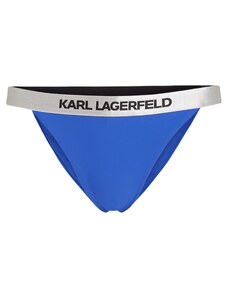 Karl Lagerfeld Bikiinipüksid sinine / valge