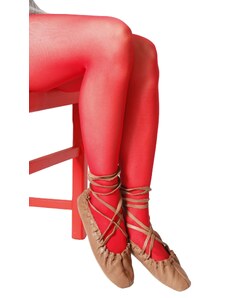 Sokisahtel ECOCARE punased 3D 40DEN naiste sukkpüksid rahvariiete juurde