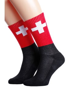 Sokisahtel SWITZERLAND lipuga sokid naistele ja meestele
