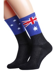 Sokisahtel AUSTRALIA lipuga sokid naistele ja meestele