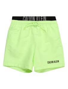 Calvin Klein Swimwear Ujumispüksid 'Intense Power' laim / must / valge