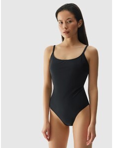 4F Women's one-piece swimsuit - black