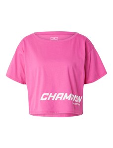 Champion Authentic Athletic Apparel Funktsionaalne särk roosa / valge