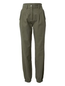 Guido Maria Kretschmer Women Voltidega püksid 'Nicola' khaki