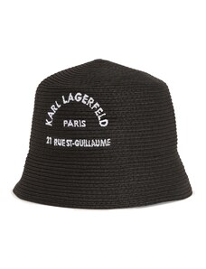 Karl Lagerfeld Müts 'Rue St-Guillaume' must / valge
