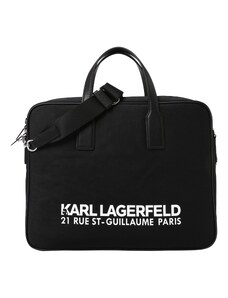 Karl Lagerfeld Sülearvutikott must / valge