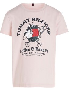 TOMMY HILFIGER Särk roosa / punane / must / valge