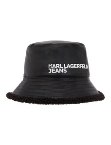 KARL LAGERFELD JEANS Müts must / valge