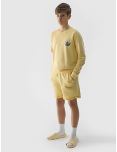 4F Boy's sweat shorts - yellow