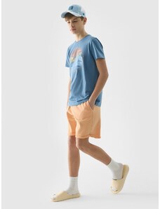 4F Boy's sweat shorts - coral