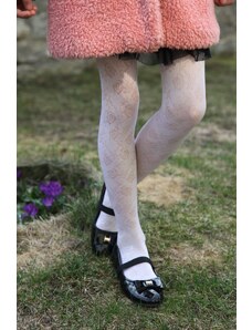 Sokisahtel CAROL 40DEN valged sukkpüksid