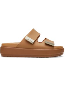 Crocs Brooklyn Luxe Sandal Tan/Tan