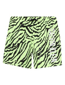 Calvin Klein Swimwear Ujumispüksid neoonroheline / must / valge