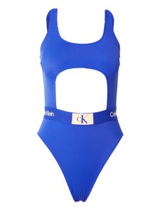 Calvin Klein Swimwear Ujumistrikoo beež / sinine