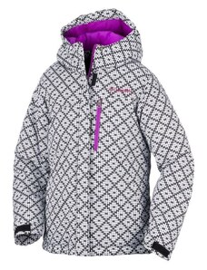COLUMBIA Girls’ Alpine Free Fall Jacket soojustus 240g must/valge/lilla SG5007-011