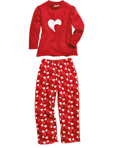 PLAYSHOES pidžaama punane/südamed 411302