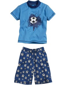 PLAYSHOES lühike pidžaama sinine/jalgpall 412002