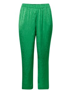 Vero Moda Curve Püksid 'CRISTI' roheline / tumeroheline