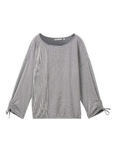 TOM TAILOR DENIM Särk meresinine / valkjas