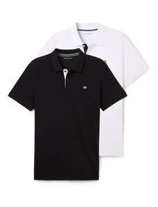 TOM TAILOR Särk must / valge