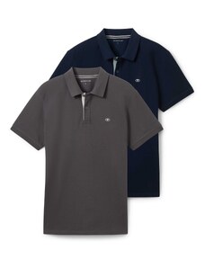 TOM TAILOR Särk mariinsinine / tumehall