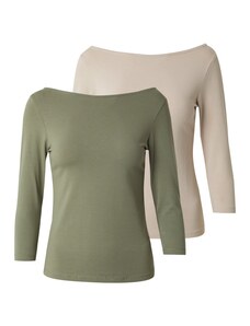 ABOUT YOU Särk 'Hedda' beež / roheline