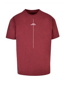Merchcode Särk 'Think Different' kirsipunane / valge