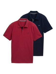 TOM TAILOR Särk tumesinine / tumepunane