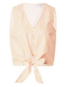 VILA Pluus 'VIDanelli' mandariin / valge